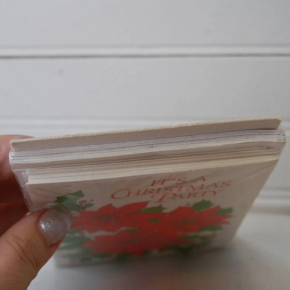 Vintage Christmas‎ Party Invitations 24 Holiday Cards envelopes